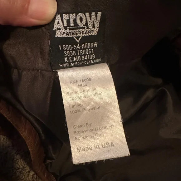 SCHOTT Vintaged Cowhide Café Racer Leather Jacket 654 XL - Picture 13 of 14